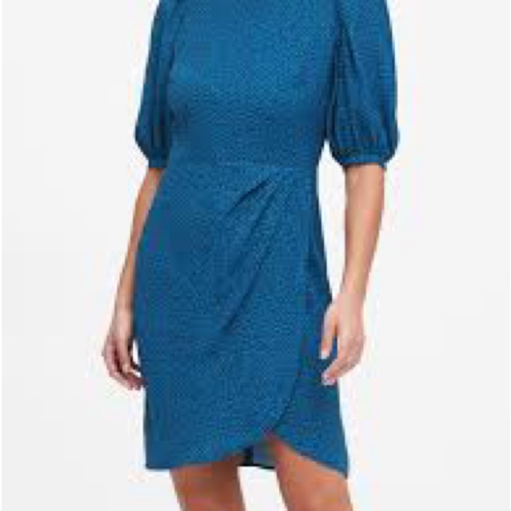 Banana Republic Blue Mini Dress